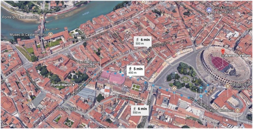B&B Ponte Manin Verona Buitenkant foto