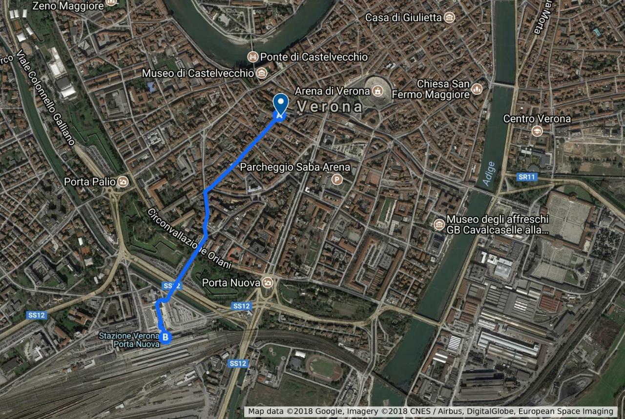B&B Ponte Manin Verona Buitenkant foto